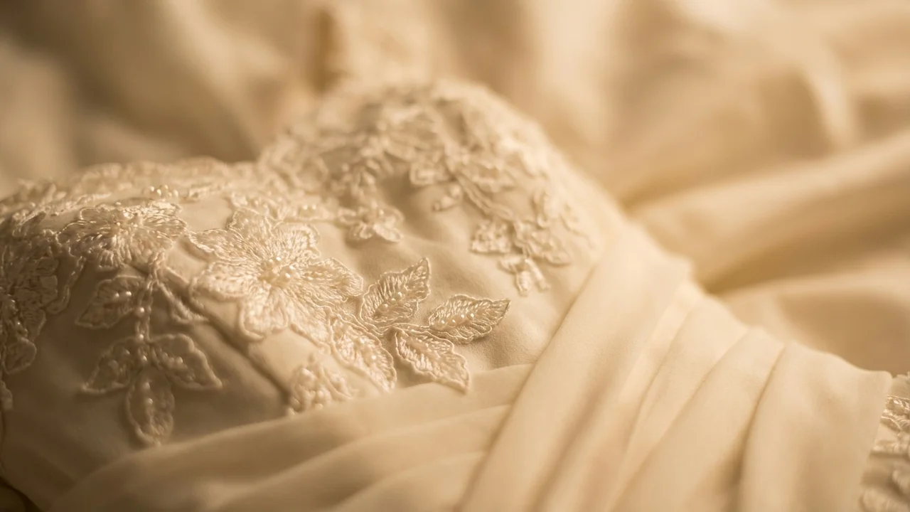 Applique Wedding Dresses - 1