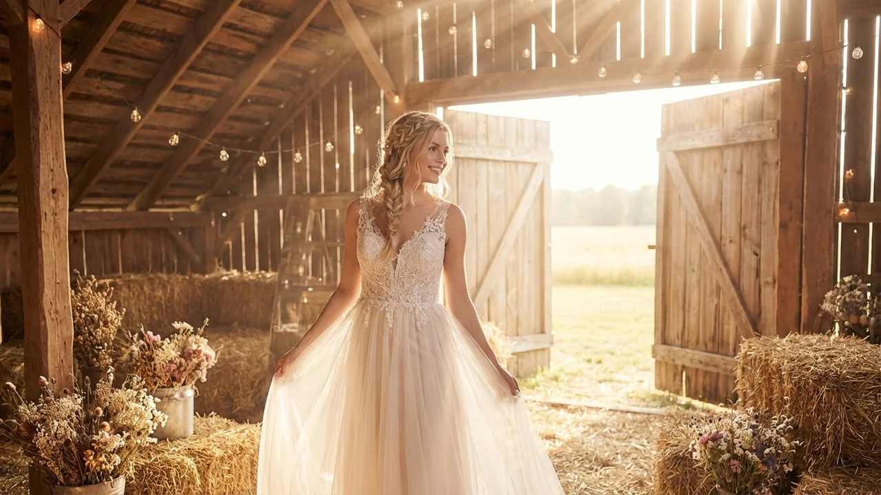 Country Wedding Dresses - 1