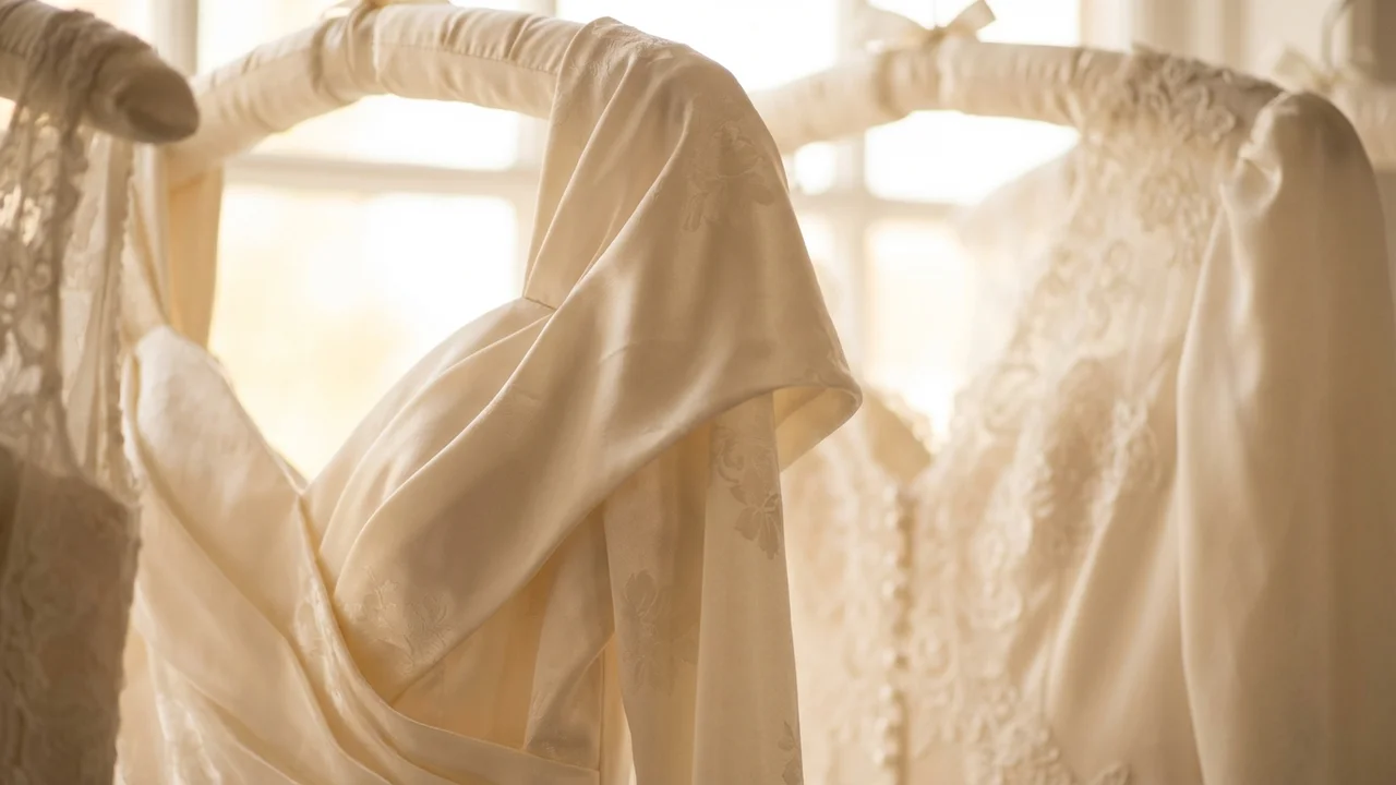 Satin Wedding Dresses - 1