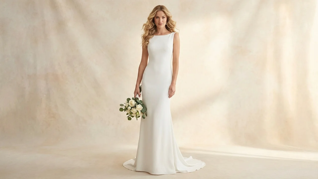 Sheath Wedding Dresses - 1