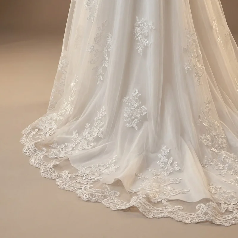 Magnolia Lace Corset Country Gown - 4