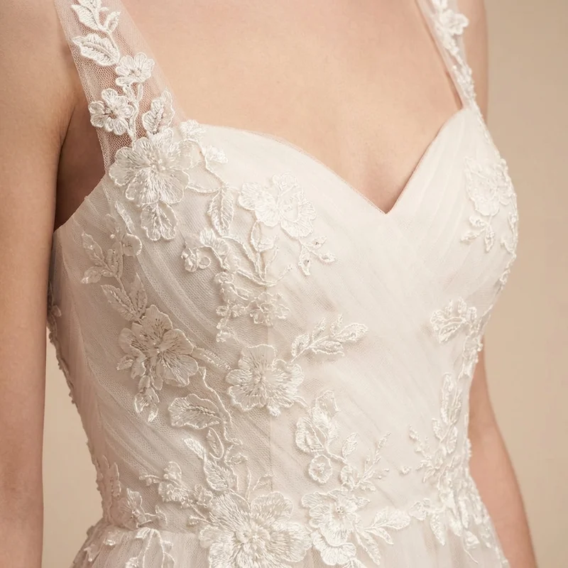 Clementine Rustic Tulle Country Dress - 3