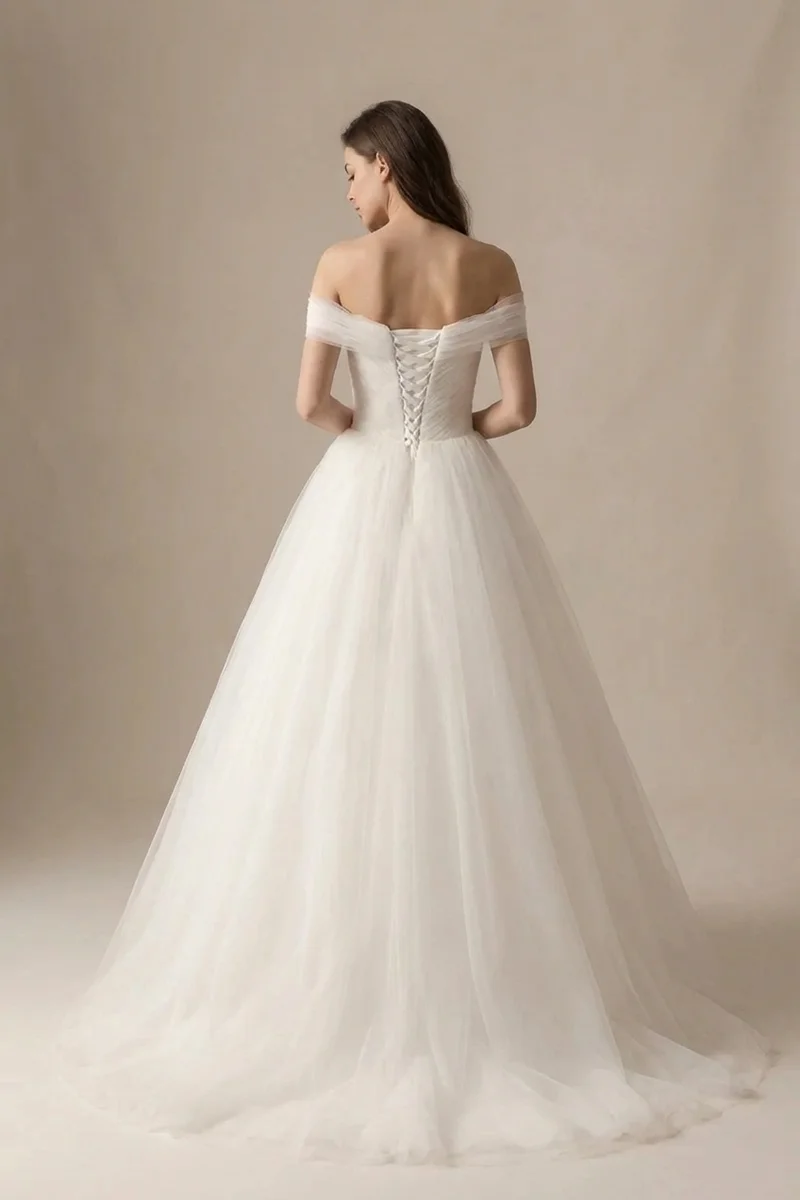 Rosalie Tulle Princess Wedding Dress Under $300 - 2