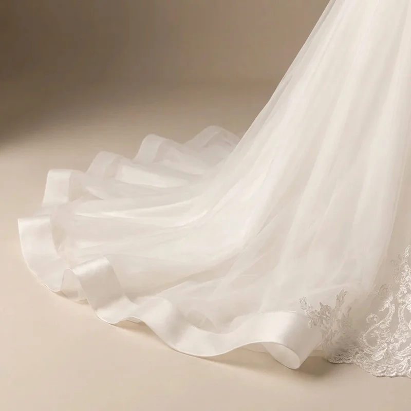 Rosalie Tulle Princess Wedding Dress Under $300 - 4
