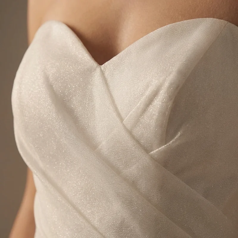 Isabelle Sparkle Organza Ball Gown Wedding Dress - 3