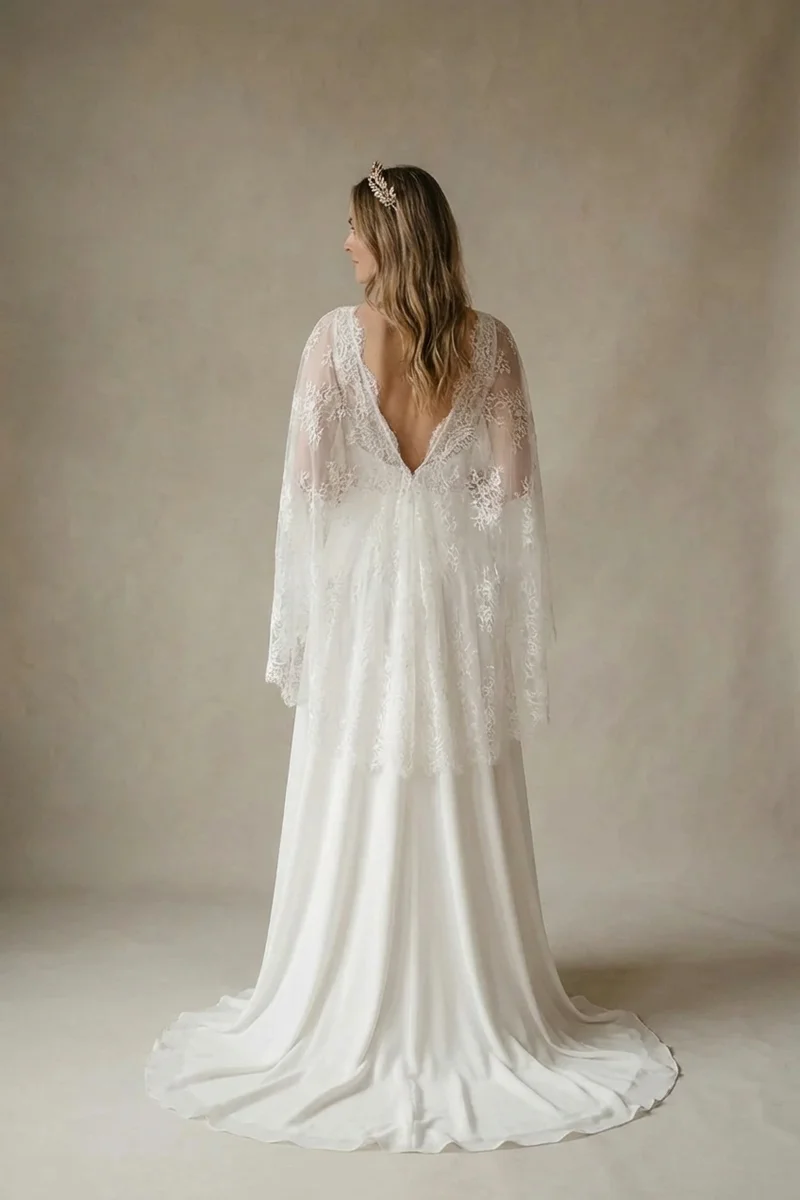 Gold Leaf Bridal Tiara with Rhinestone Details - 2