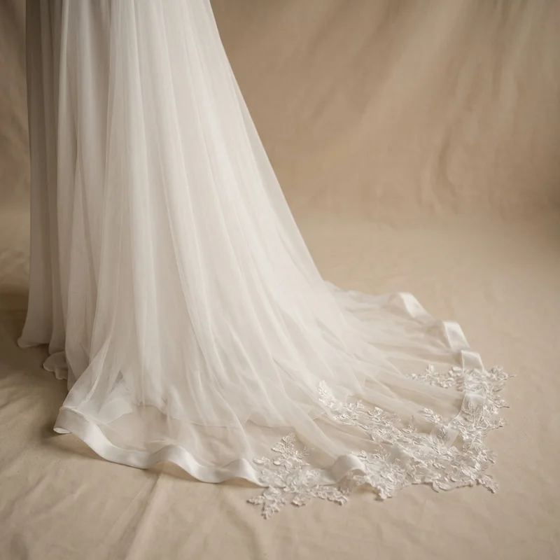 Strapless Chiffon Empire Waist Beach Dress - 4