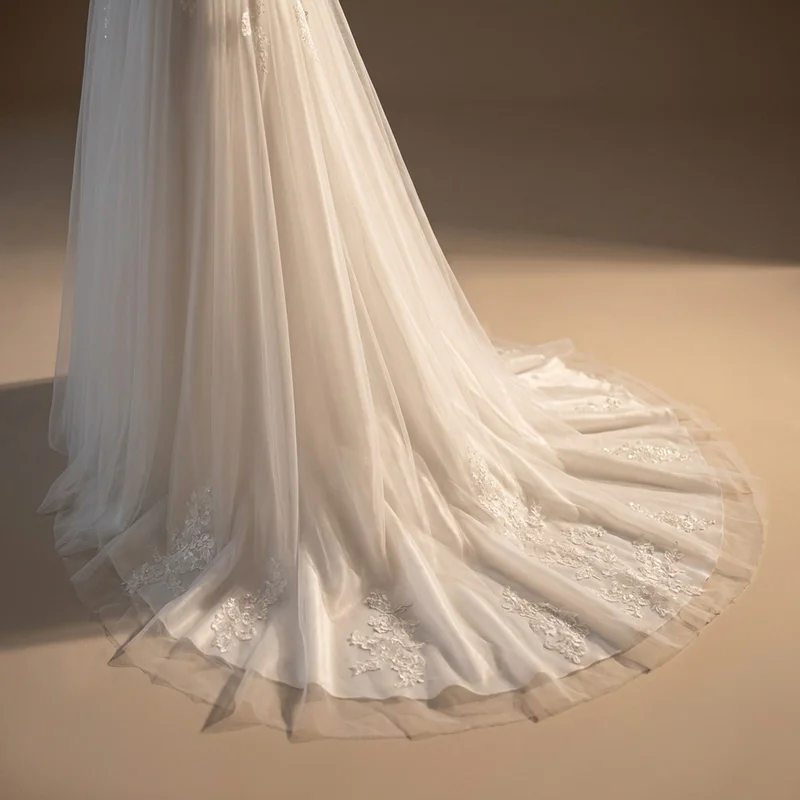 Sparkle Tulle Sweetheart A-Line Dress - 4